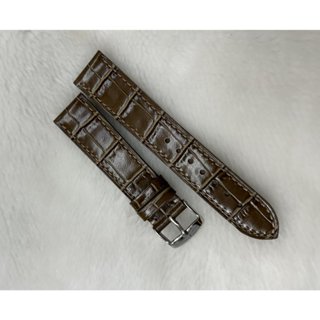 【 幸福媽咪 】網路購物、門市服務 專業錶帶 真皮錶帶 14mm 16mm 18mm 20mm 22mm 淺咖啡色