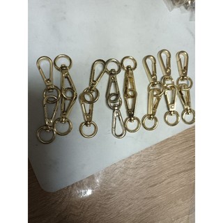 包包配件，背包側勾零件組金色編號2