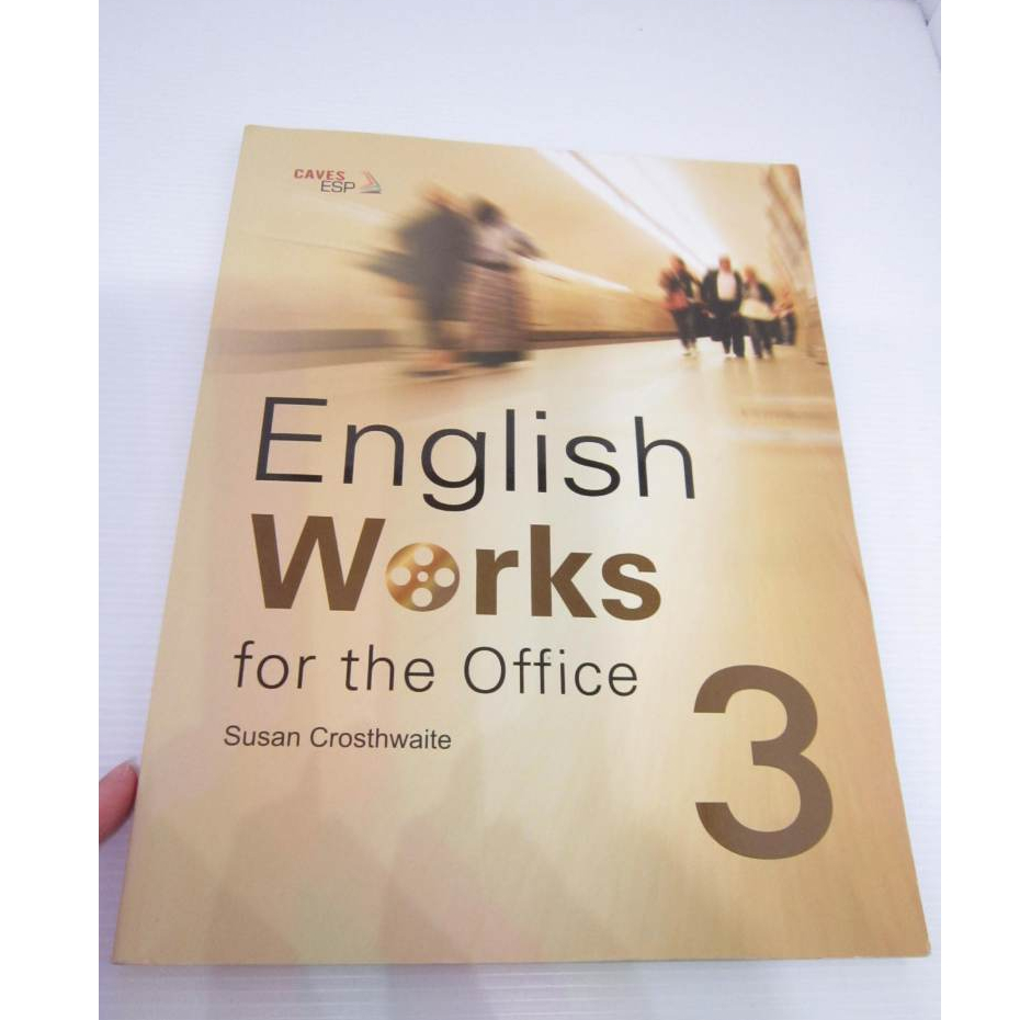 「二手書」課本 English Works for the Office 3 Book+Caves WebSource