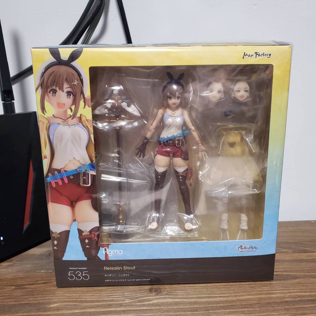 現貨 代理 GSC figma 535 萊莎的鍊金工房 附特典表情 官網限定版 萊莎琳·斯托特