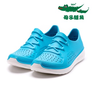 母子鱷魚 輕量休閒鞋 BCU7712【輕便系列】水藍