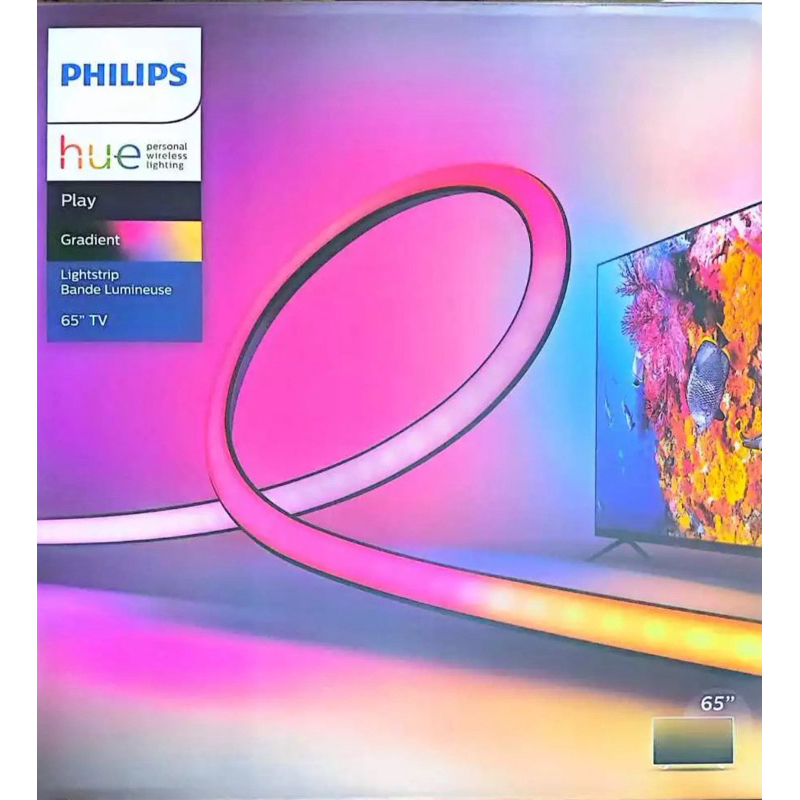 ✨聊聊優惠Philips飛利浦 Hue 智慧照明 65吋 Hue Play漸變全彩情境燈帶