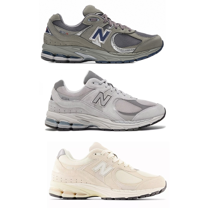 NEW BALANCE 2002R 復古慢跑鞋 深灰 ML2002RA 淺灰 ML2002RA 米色 M2002RCC