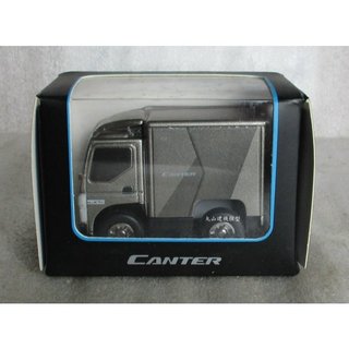[丸山建機模型店]---FUSO-CANTER Q版箱型貨車模型(金色)