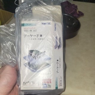 （晴晴玩模型）TOMYTEC 情景小物 057 步道用的角屋根 N規鐵道模型 二手 1/150 剛拆封