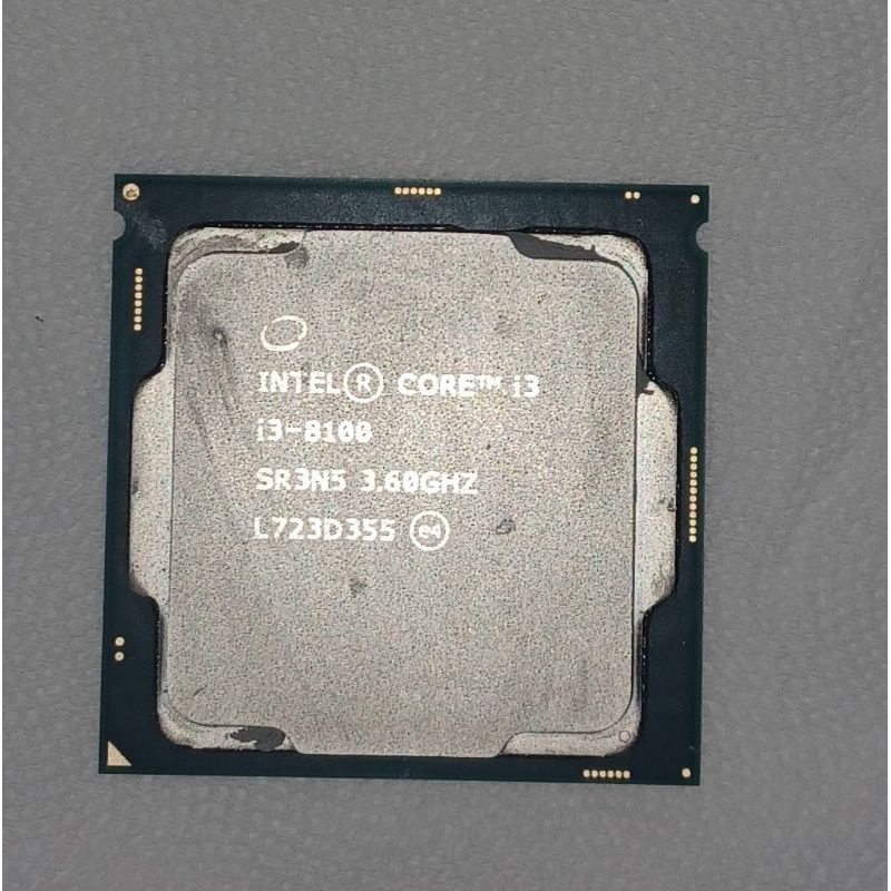 i3-8100 CPU 二手 1151腳位 8-9代版可用