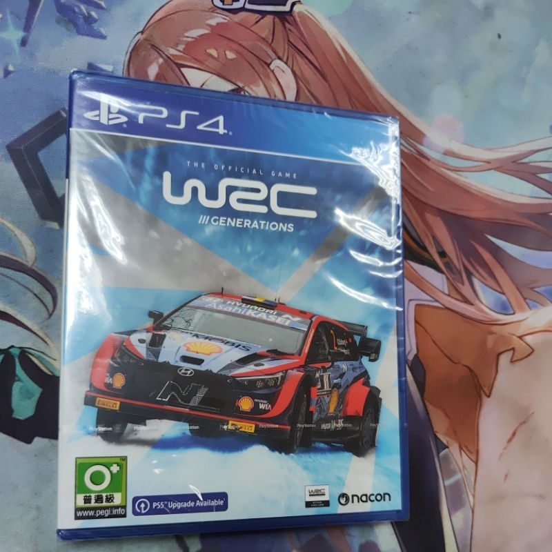 「瑞隆遊戲鋪」限時優惠  PS4 WRC 世代 歐版封面 有中文字幕 PS5主機可玩 全新未拆