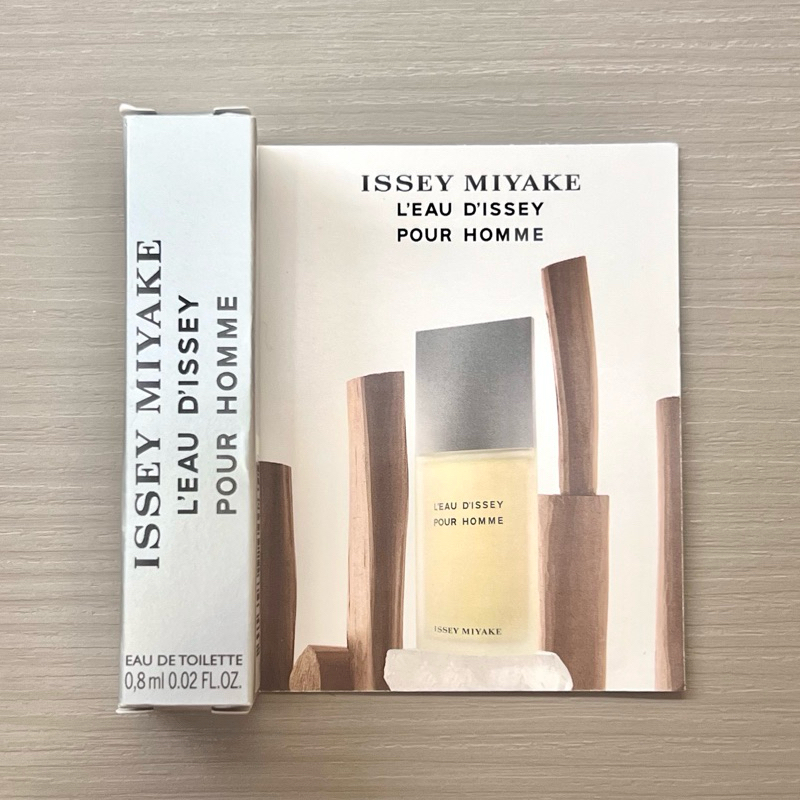 黑貓小舖🐈‍⬛ | ISSEY MIYAKE 三宅一生 一生之水男性香水 0.8ml 針管香水 香水小樣 小香