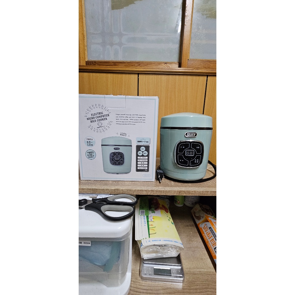 日本Toffy 微電腦炊飯器 K-RC2-PA馬卡龍綠