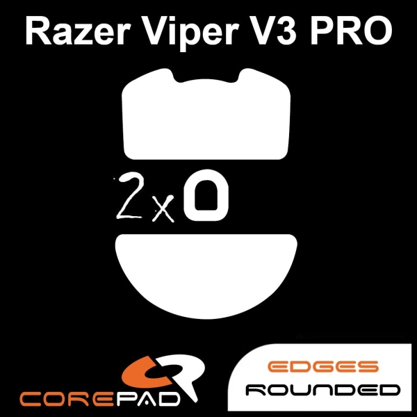 德國 Corepad｜Razer Viper V3 Pro｜鼠貼 滑鼠腳貼 台灣快速出貨