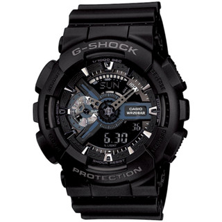 手錶-卡西歐 Casio G Shock GA-110-1BDR(有盒裝）當兵適合首選