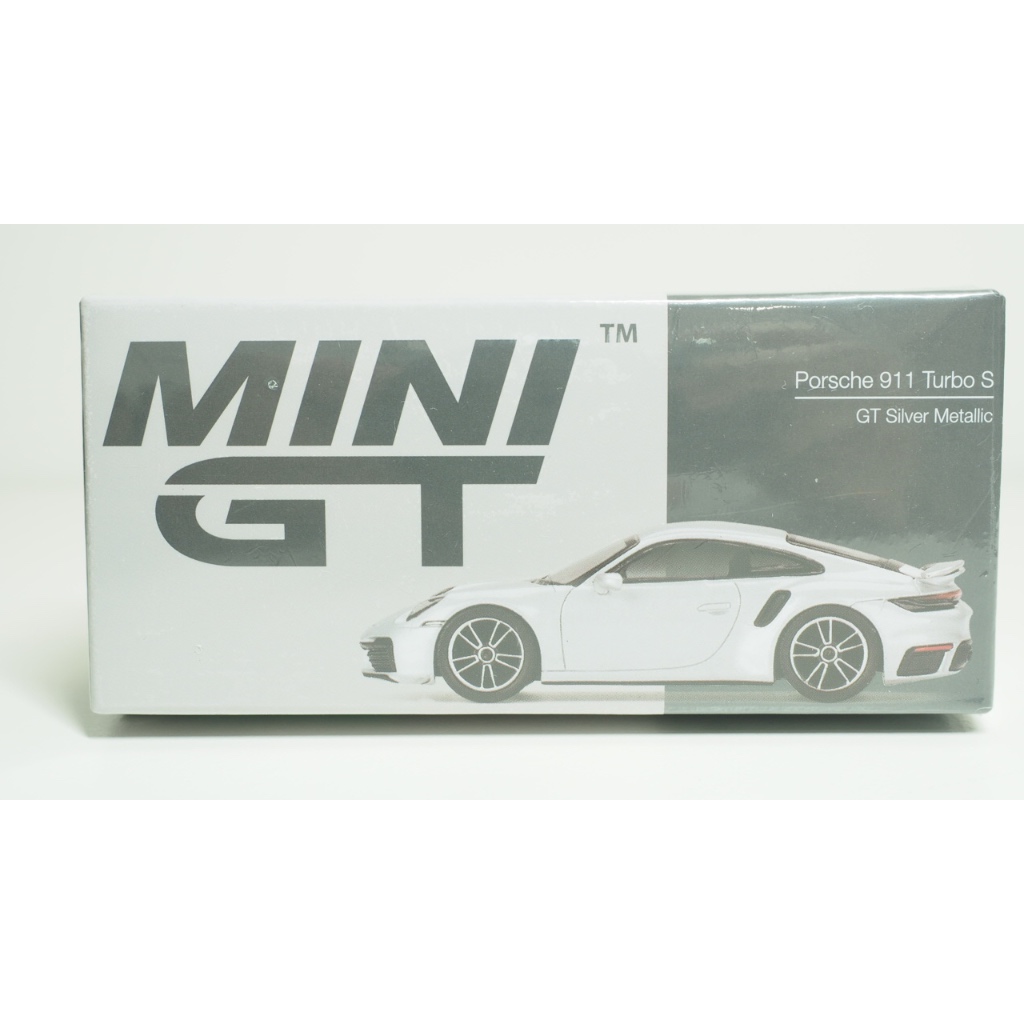 TSM MINI GT 1/64 Porsche 911 Turbo S GT Silver #354  現貨 全新