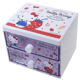 三麗鷗 Hello Kitty迷你角色桌上型收納盒