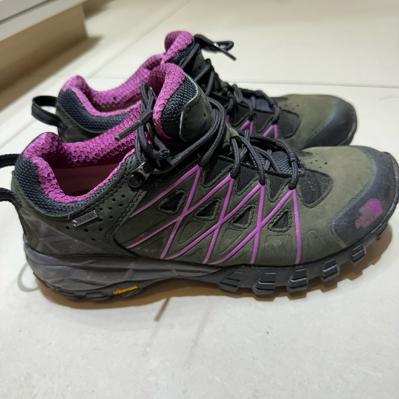 the north face 北臉 防水 登山鞋 女鞋23號