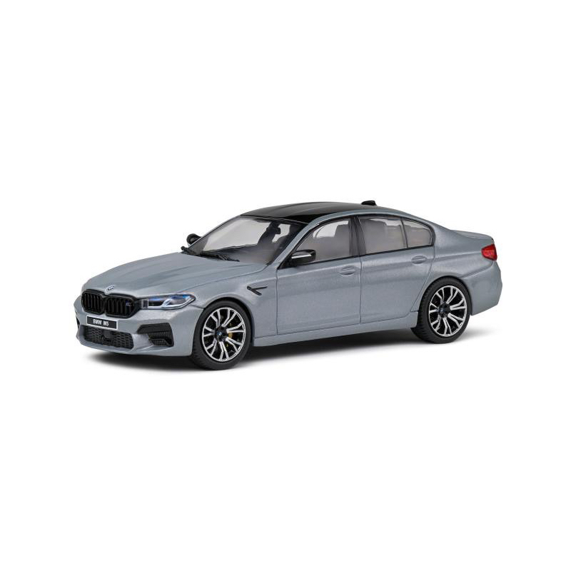BMW M5 Solido 1/43模型車 灰色/紅色