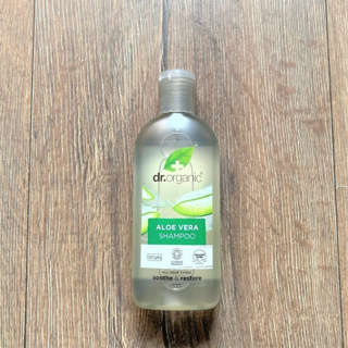 英國製 Dr. Organic Aloe Vera Shampoo 有機博士 蘆薈 舒緩 洗髮乳 新品