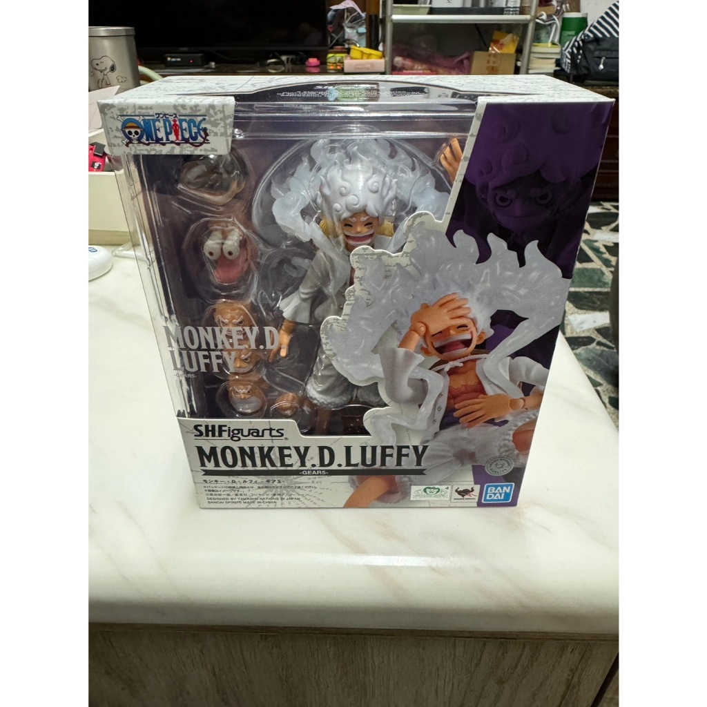 全新 SHF 海賊王 蒙其・D・魯夫 五檔 5檔 尼卡 shf 魯夫 五檔 shf 尼卡 魯夫