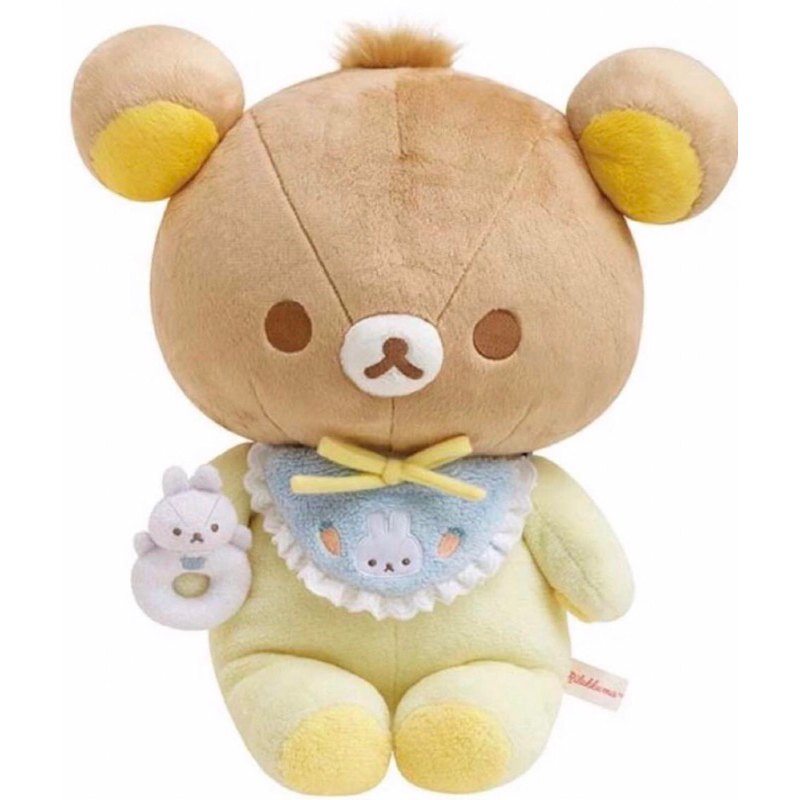 懶懶熊 拉拉熊 嬰兒 系列 圍兜兜 奶瓶 蝴蝶結 m號 包屁衣 玩偶 娃娃