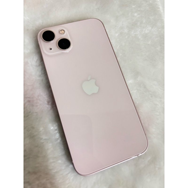 二手 iphone 13 送殼 128g apple 蘋果手機 粉色