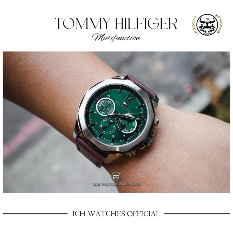 美國Tommy Hilfiger mutifunction系列三眼錶-男錶女錶手錶1792064-1792063生日禮物