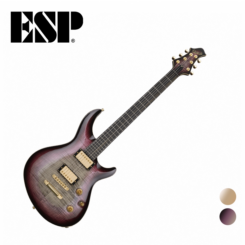 ESP Edwards E-Mystique STPRSB/STWHSB 電吉他 透木紋紫色/透木紋白色【敦煌樂器】