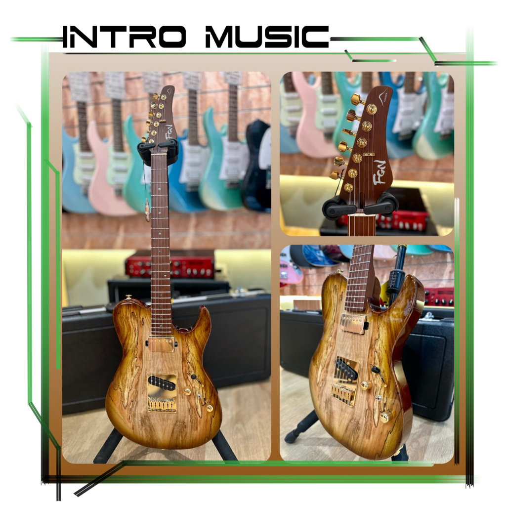 INTRO MUSIC || FUJIGEN(富士弦) FGN EIL-EW1-HS-RM/ HCB Tele型電吉他