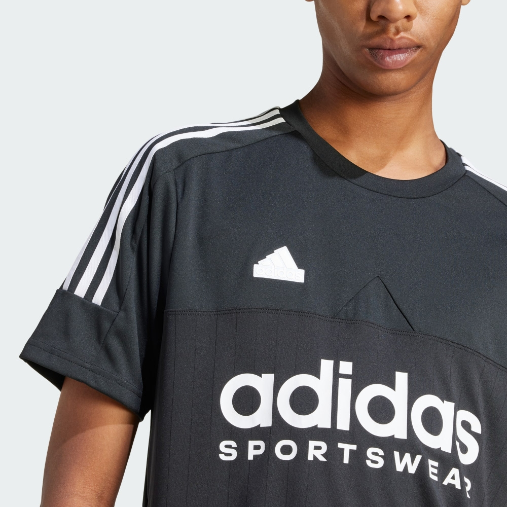 [ ADIDAS ] TIRO SPORTSWEAR TEE 足球上衣 短袖T 運動T 足球T 排汗 黑色 IP3779