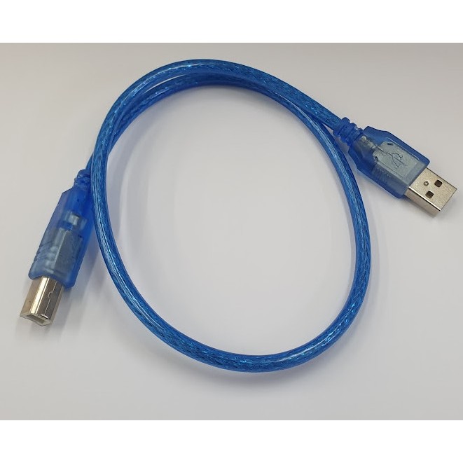 USB轉打印口 打印線 列印線 列印延長線 印表機線 0.5米1米1.5米5米 **藍編**