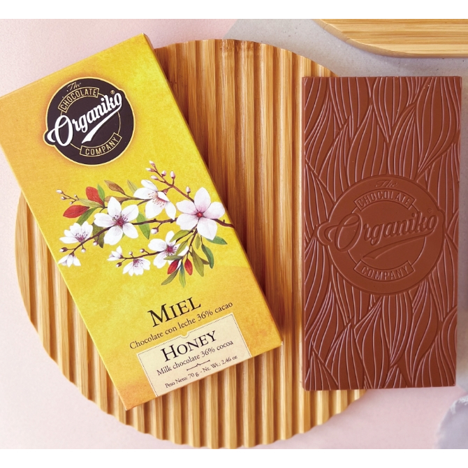 ✨ 新品現貨 ✨【ORGANIKO】百花蜂蜜牛奶巧克力❤️❤️可可與蜂蜜完美融合 典雅包裝跟細緻壓紋巧克力🥰