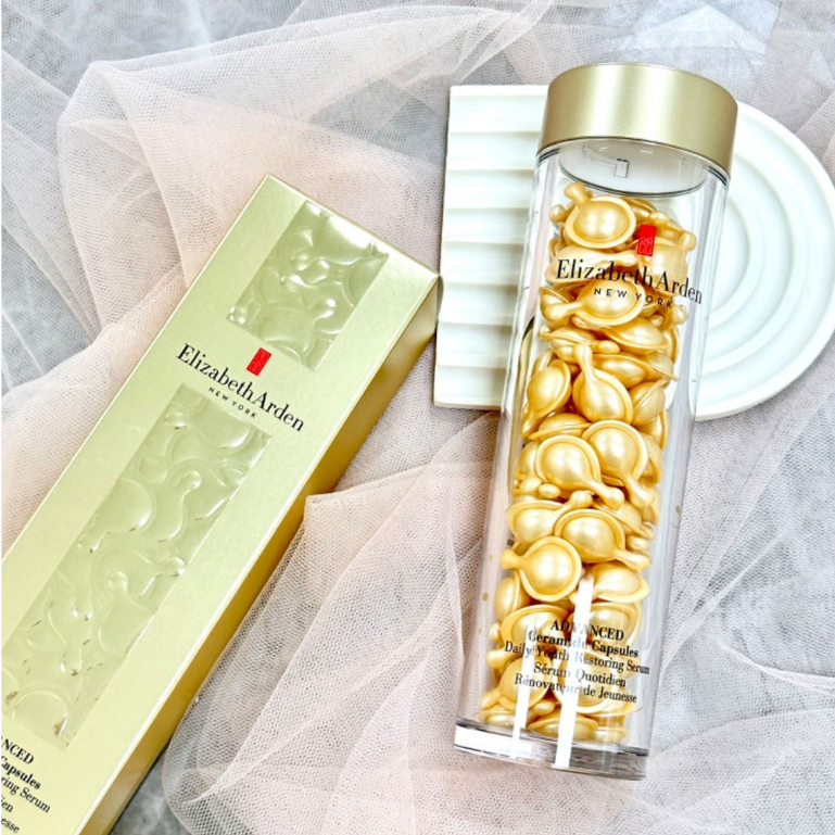 現貨｜正品｜盒損福利品｜Elizabeth Arden 雅頓 超進化黃金導航膠囊 90顆 金膠