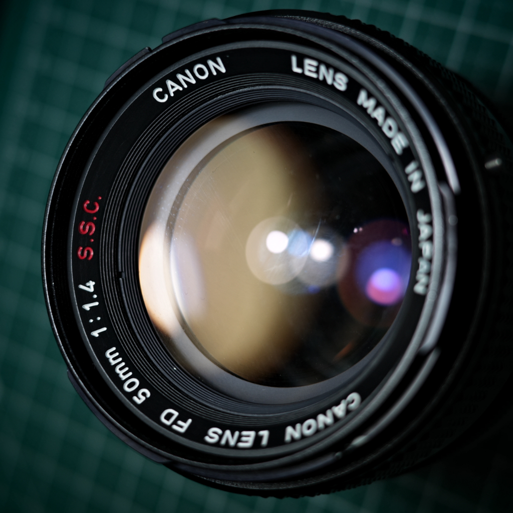 《二手鏡頭》CANON FD 50mm F1.4 S.S.C 老鏡頭 大光圈 人像鏡