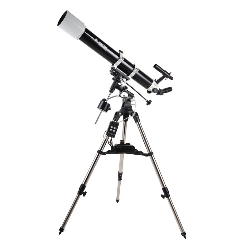 正陽光學 升級版星特朗Celestron 90DX折射式天文望遠鏡 赤道儀自動追蹤星體 GPS定位智慧尋星(需搭配手機)