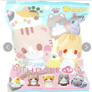 《現貨》日本代購 動物 浴球 洗澡 玩具 香味 隨機 貓咪