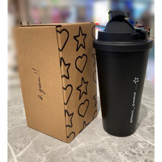 全新限量2個免運agnès b. 個性黑色 冷飲隨行杯現貨