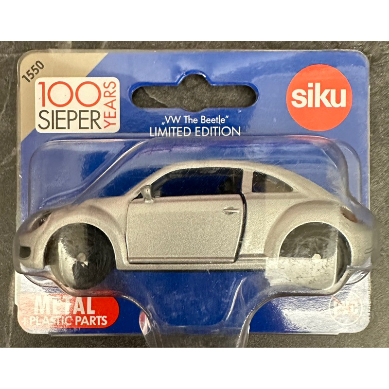 Siku 1550 Volkswagen 福斯 VW The Beetle 100年 金龜車 模型車 模型 小汽車