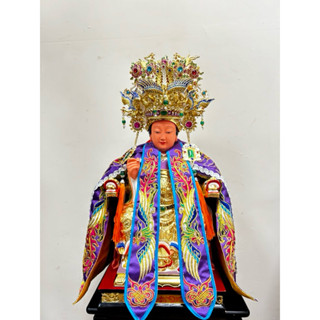 「華誠」 平價 古體版 九鳳冠 鳳冠 鳳帽 紙帽 神明帽 神帽 女神專用 金母 王母 九天玄女 妙應仙妃 註生娘娘 地母