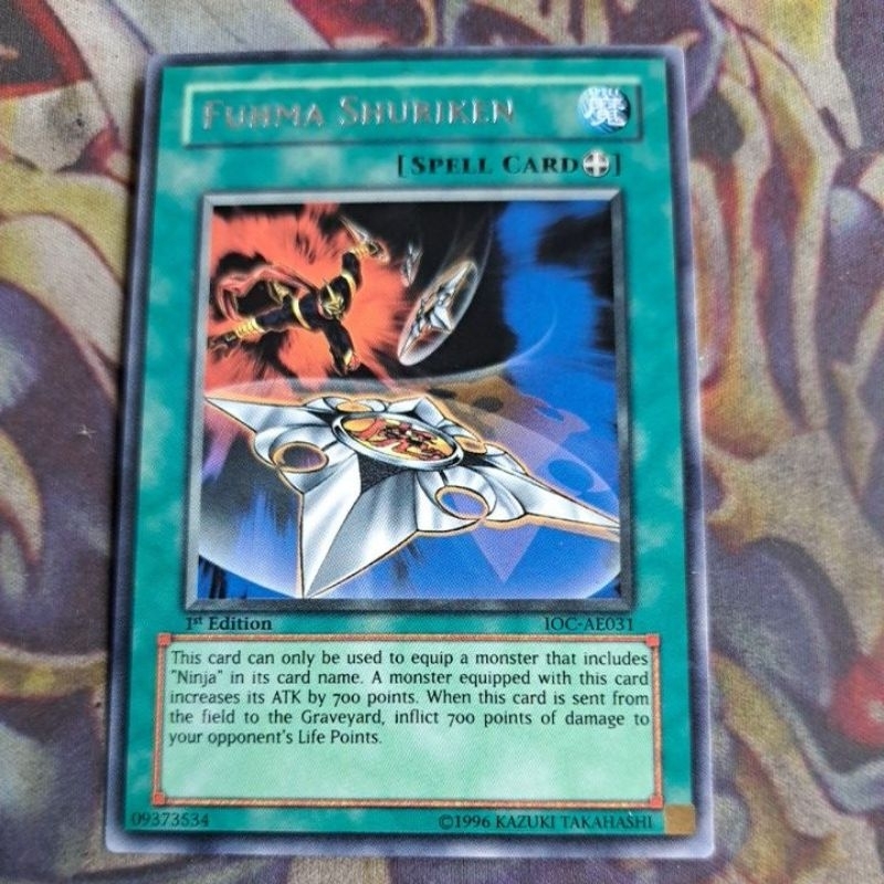 卡片屋 遊戲王 亞英銀字一刷 風魔手裡劍 IOC-AE031
