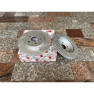 英國FERODO 劃線鑽孔 COROLLA AURIS 19年 煞車碟盤 前碟盤 後碟盤