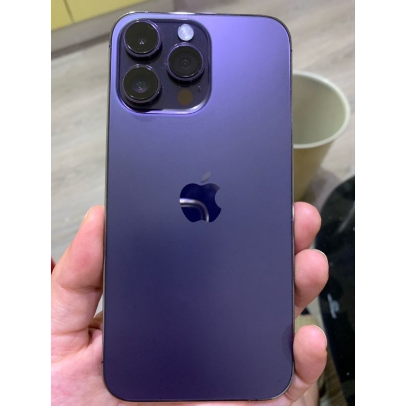 iphone 14 PRO MAX 14pro  128G 紫色 外觀很好。