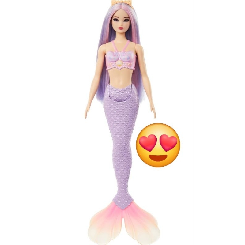 MATTEL BARBIE #hrr06 美人魚芭比娃娃  正版 美泰 MERMAID BARBIE DOLL 夢幻頭髮