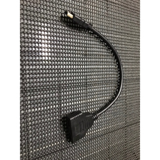 HDMI線 1進2出 分配器 1公轉2母 約30公分