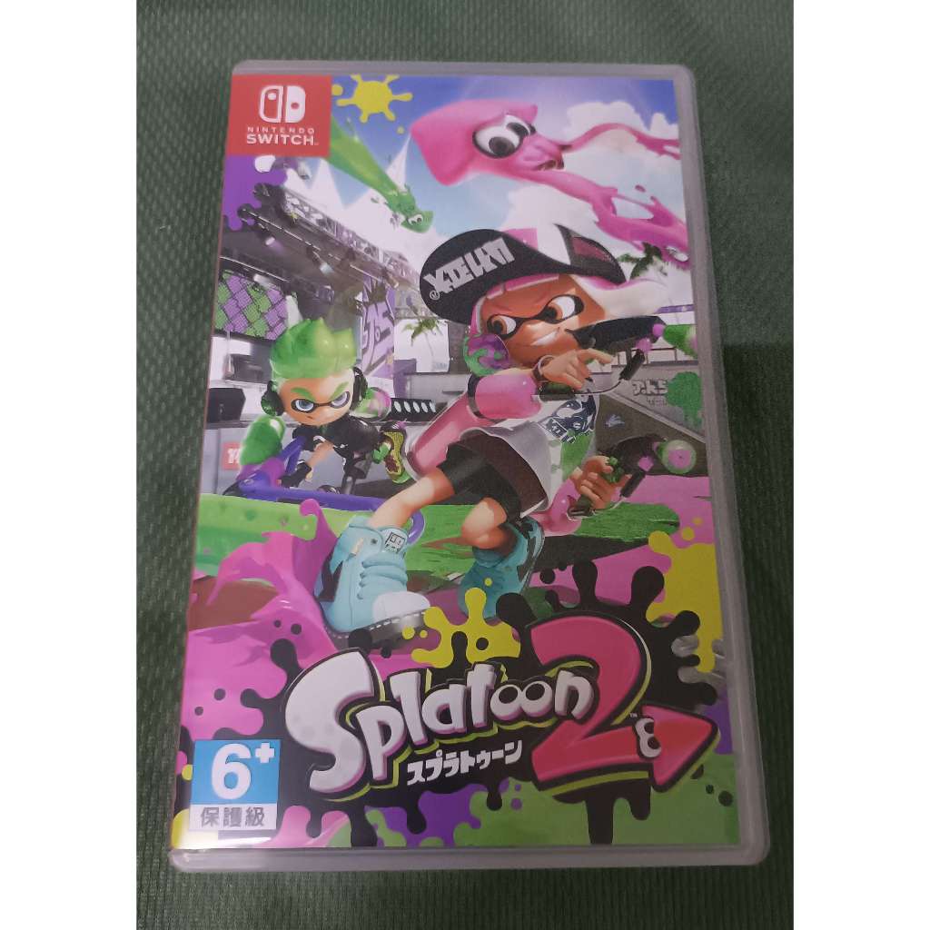 現貨 漆彈大作戰 斯普拉頓 2 splatoon NS switch 遊戲