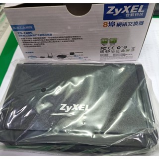 ZyXEL ES-108E 8埠桌上型快速乙太網路交換器