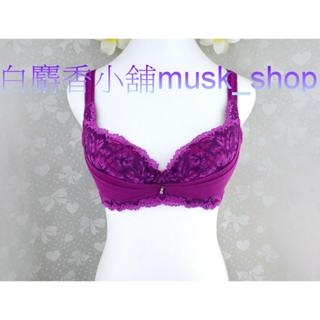 尺寸32D=70D-緋紫色撩波葉之舞系列4P光澤葉脈蕾絲涼感包覆-S2030271＊白麝香小舖＊全新Swear思薇爾內衣