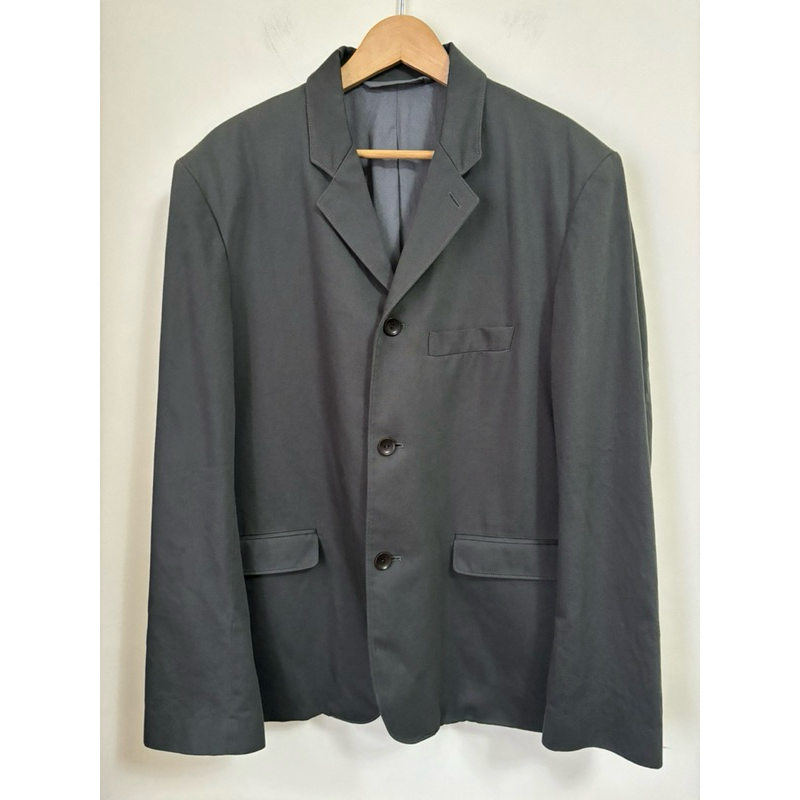 ［LEMAIRE] SS22 Boxy SB Jacket - Dark Slate Green 墨蘭迪綠西裝外套48號