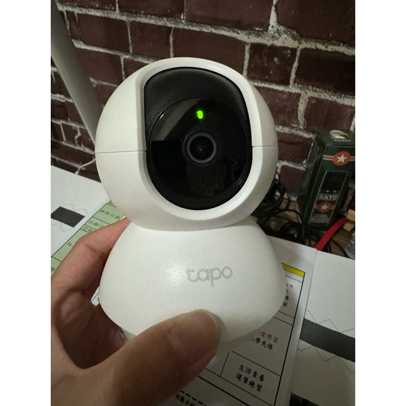（二手近全新）TP-Link Tapo C200 家庭安全防護 Wi-Fi 旋轉攝影機 1080P高清網路攝影機監視器