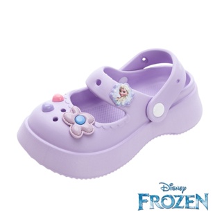 迪士尼 冰雪奇緣 童鞋 厚底休閒涼鞋 Disney 紫/FOKG41907/K Shoes Plaza