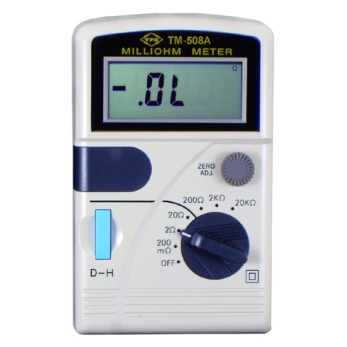 TENMARS世駿電子 TM-508A 微阻計 低阻計 數位微歐姆計 數位低阻計 數位微阻計 老品牌 宇鋒電錶