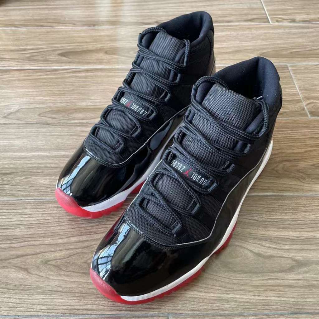 《二手寄賣》Air Jordan 11 黑紅 US12 有原盒 鞋況很好