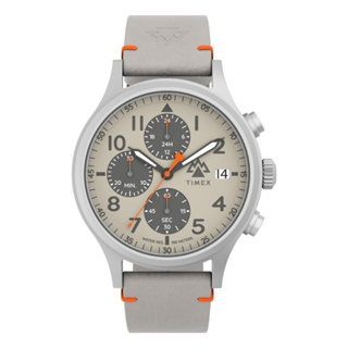 TIMEX 天美時 遠征系列 三眼計時腕錶 42MM 白 (TXTW2W16500)